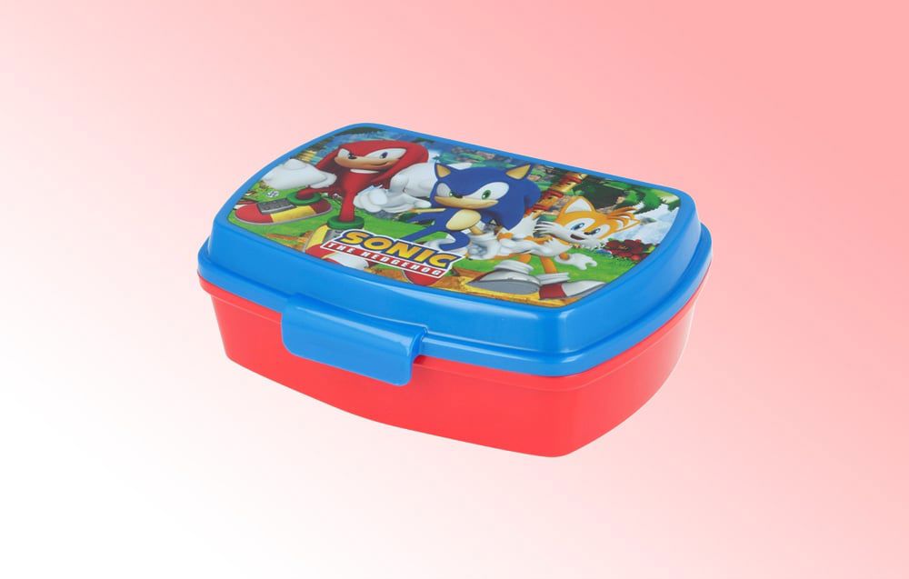 Lunch Box for Kids STOR 40574 450 ml Sonic the Hedgehoh (blue&red)