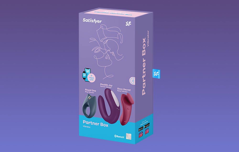 Satisfyer Partner Box 3 couples kit with app