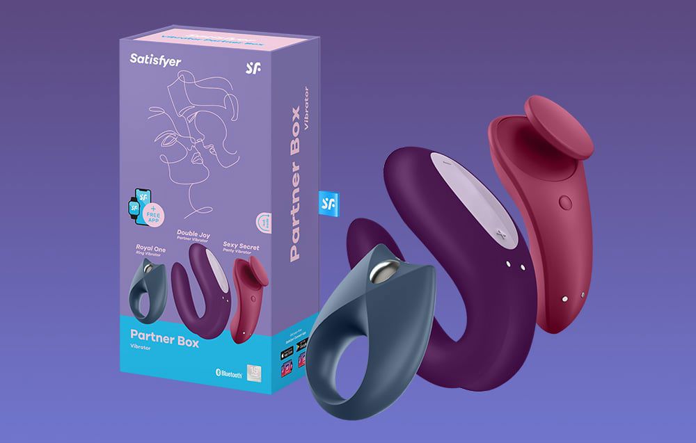 Satisfyer Partner Box 3 couples kit with app