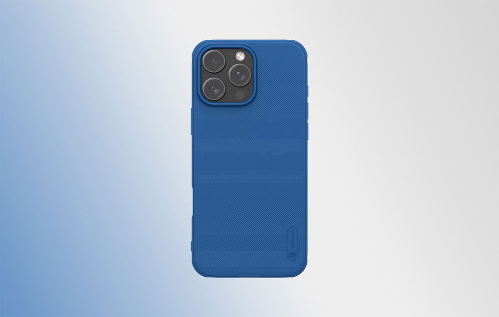 Nillkin Frosted Shield Pro iphone 16 Pro case (blue)