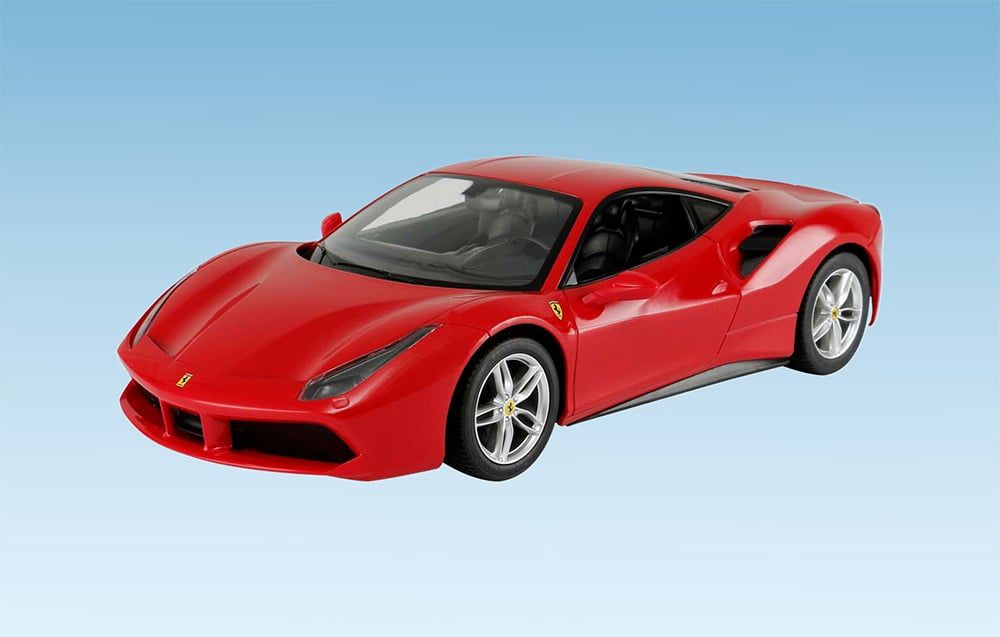 RASTAR 1:14 RC remote control car Ferrari 488 GTB (red)