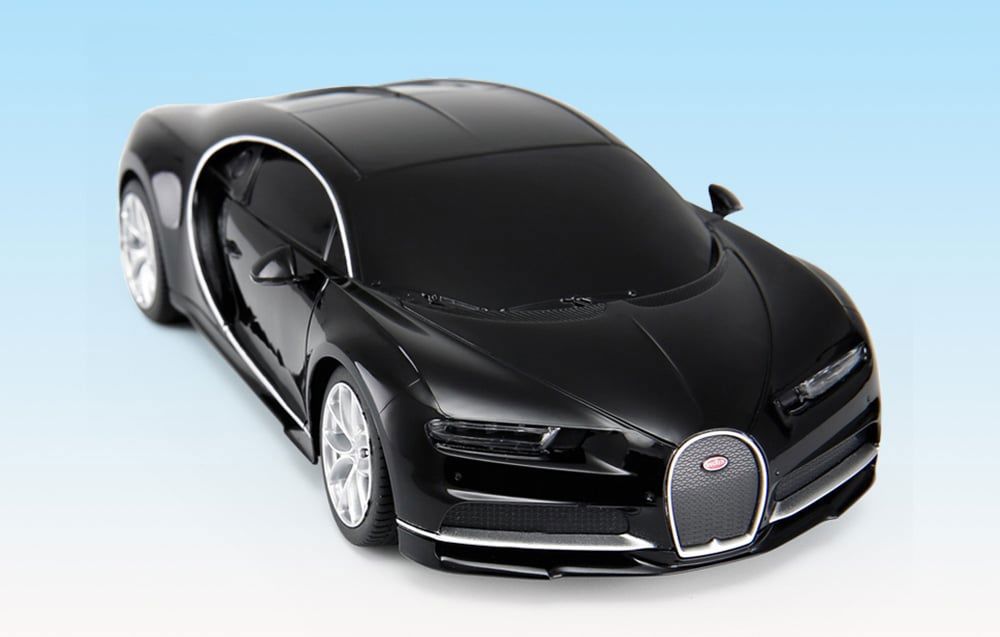 RASTAR R/C 1:24 Bugatti Chiron remote control car (black)