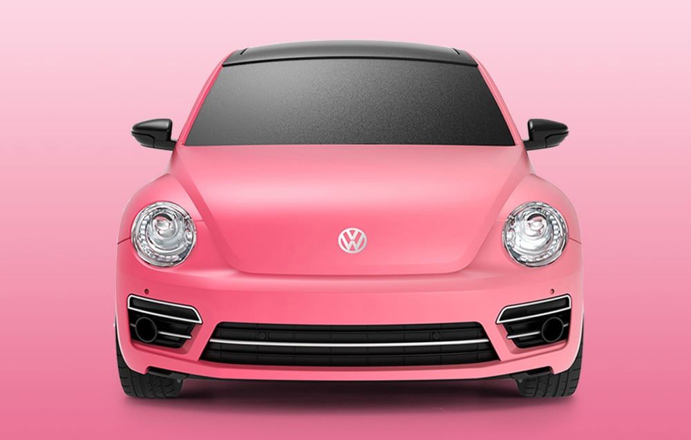 RASTAR R/C 1:24 Volkswagen Beetle remote control car - color change (pink)