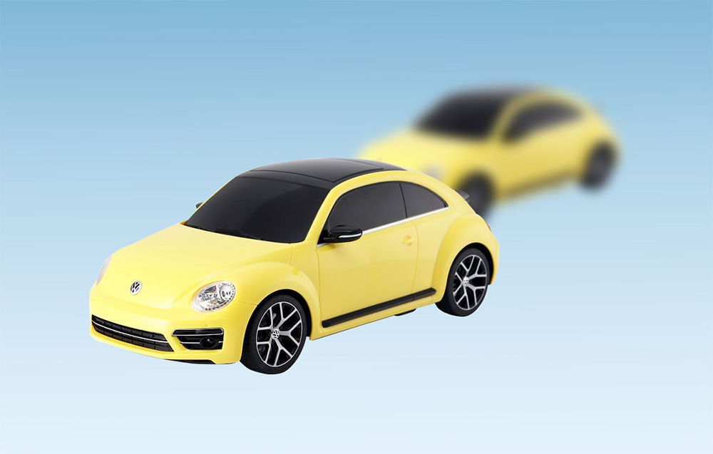 RASTAR R/C 1:14 Volkswagen Beetle remote control car (yellow)