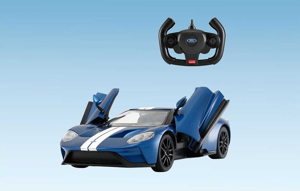 RASTAR R/C 1:14 Ford GT remote control car (blue)