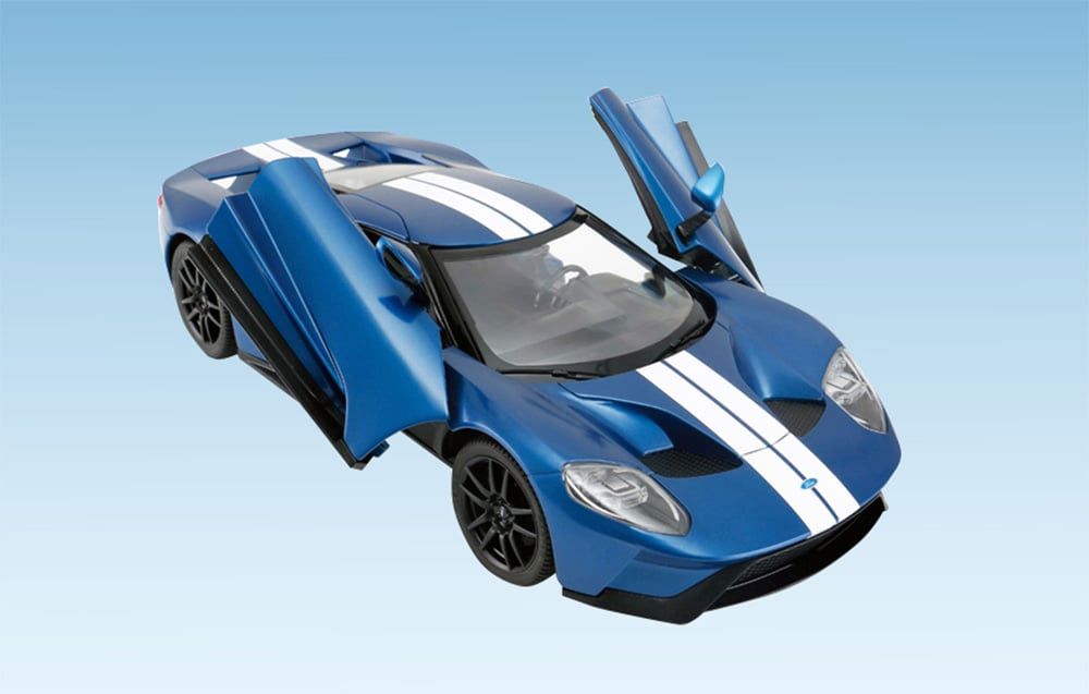 RASTAR R/C 1:14 Ford GT remote control car (blue)