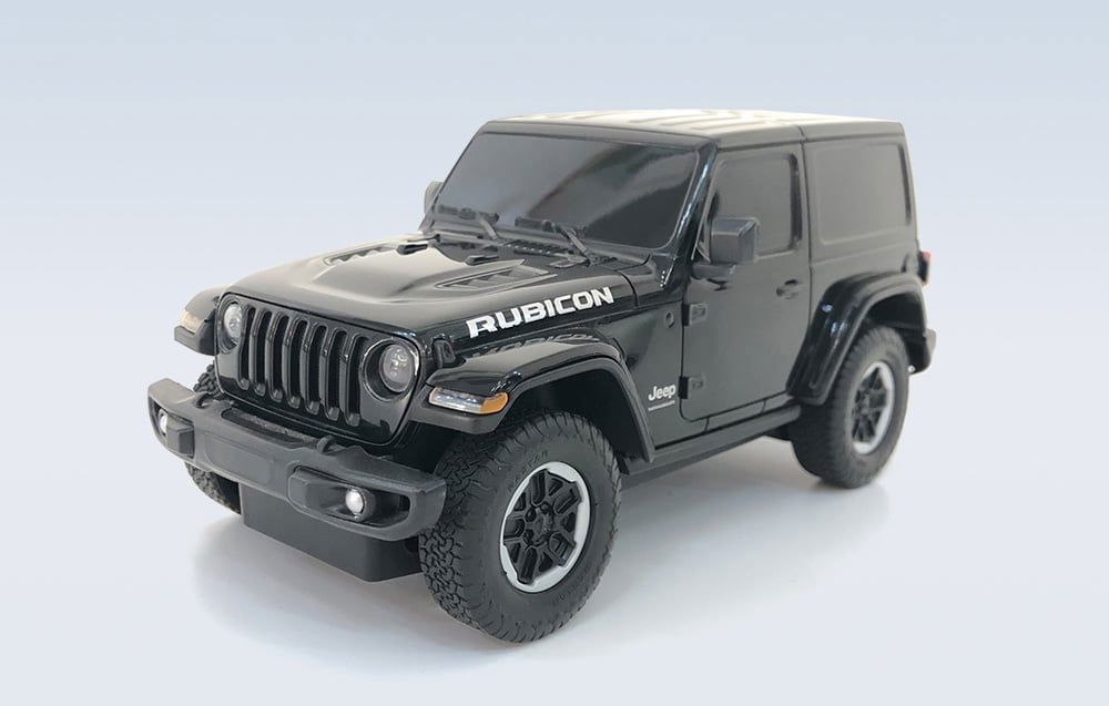 RASTAR R/C 1:24 JEEP Wrangler JL remote control car (black)