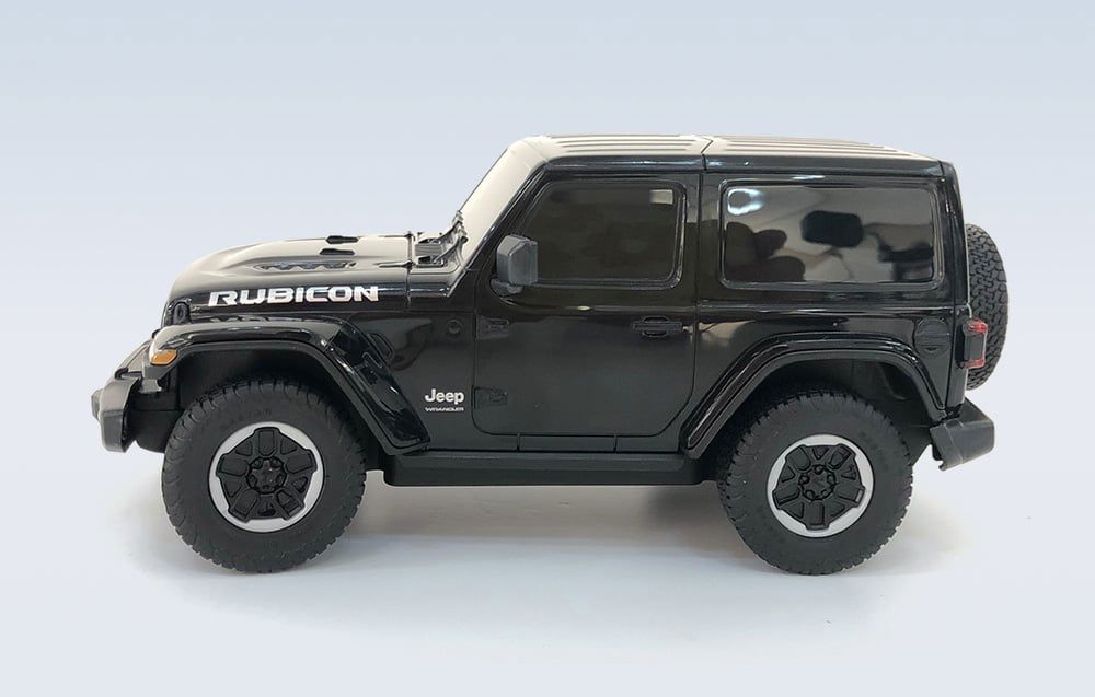 RASTAR R/C 1:24 JEEP Wrangler JL remote control car (black)