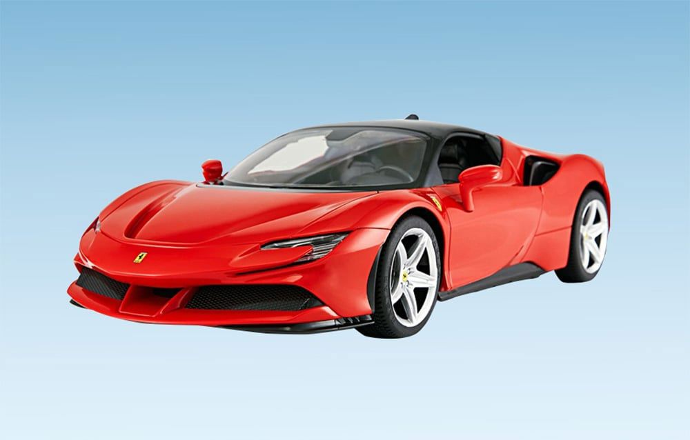 RASTAR R/C 1:14 Ferrari SF90 Stradale remote control car (red)