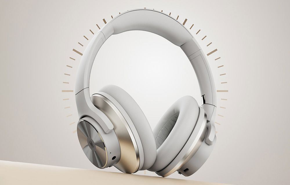 OneOdio A10 ANC wireless headphones (white)