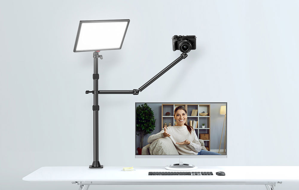 Neewer two-arm table tripod (black)