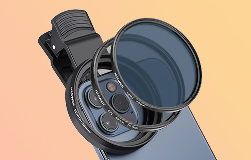 Neewer 58mm smartphone filter set