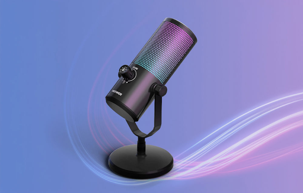 Neewer RGB backlit microphone