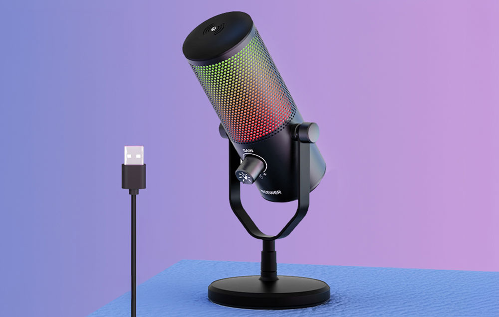 Neewer RGB backlit microphone