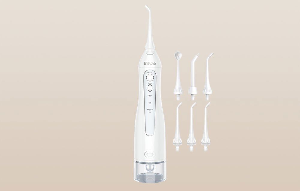 Water flosser with nozzles set Bitvae BV 5020E White