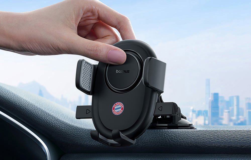 Baseus UltraControl Car Holder (black) Bayern Edition