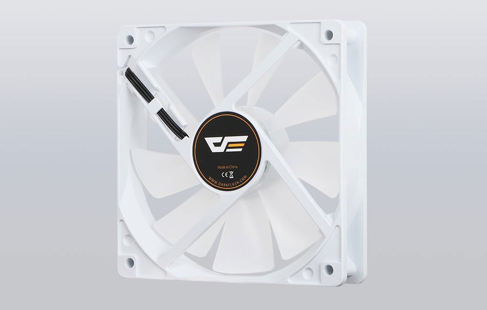 Darkflash C7 3-in-1 computer fan (white)