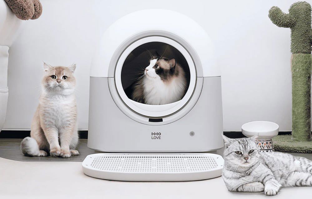 Intelligent self-cleaning cat litter box PRO HHOLove CL-TYW