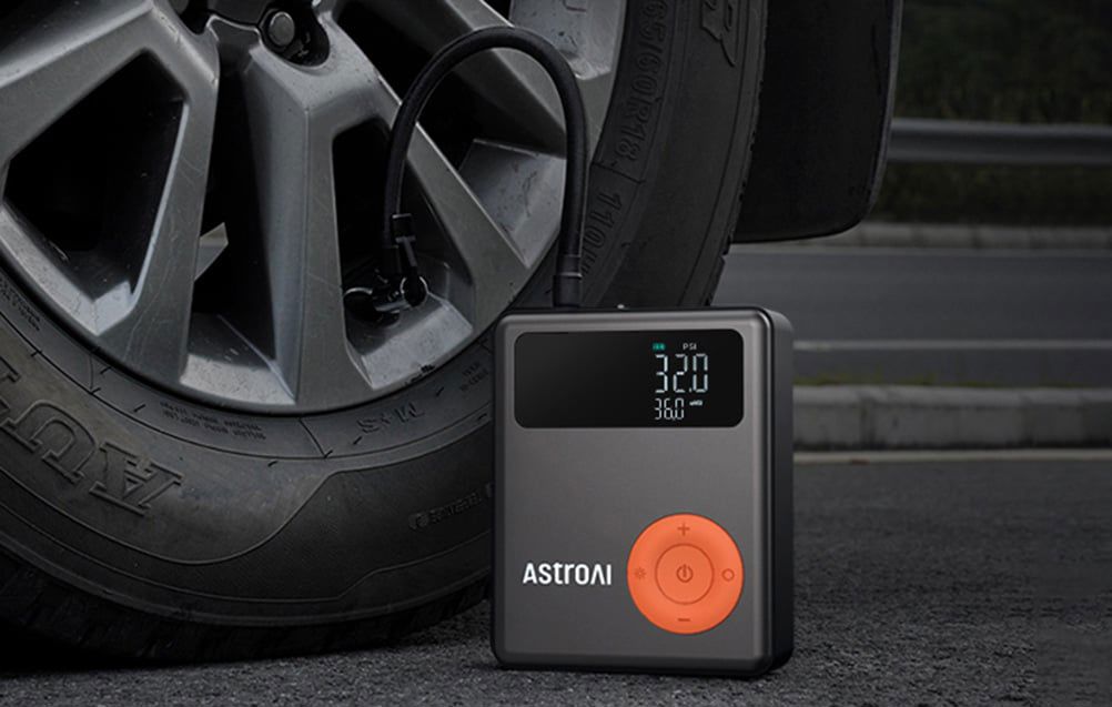 4 in 1 Jump starter + Tire inflator + Power bank AstroAI DK-MF139