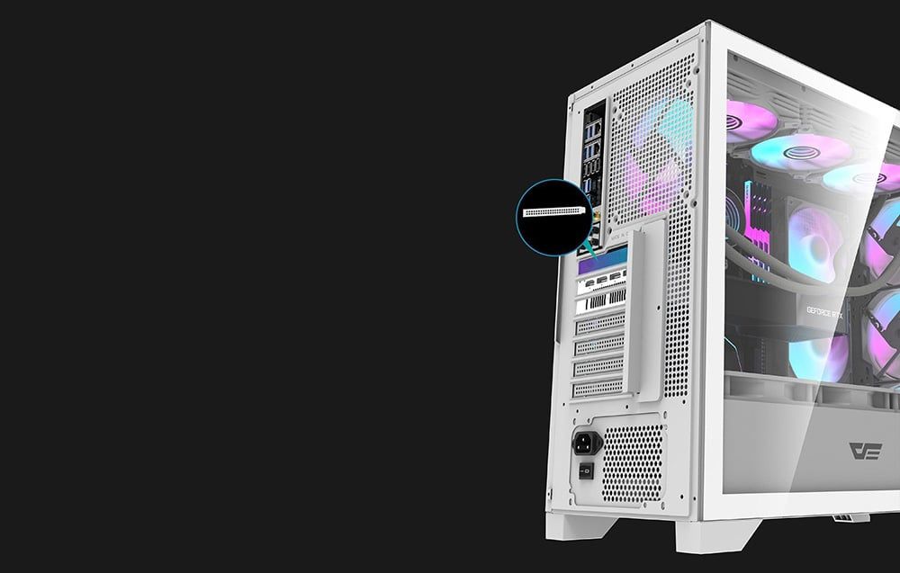 Darkflash DRX90 computer case (white)