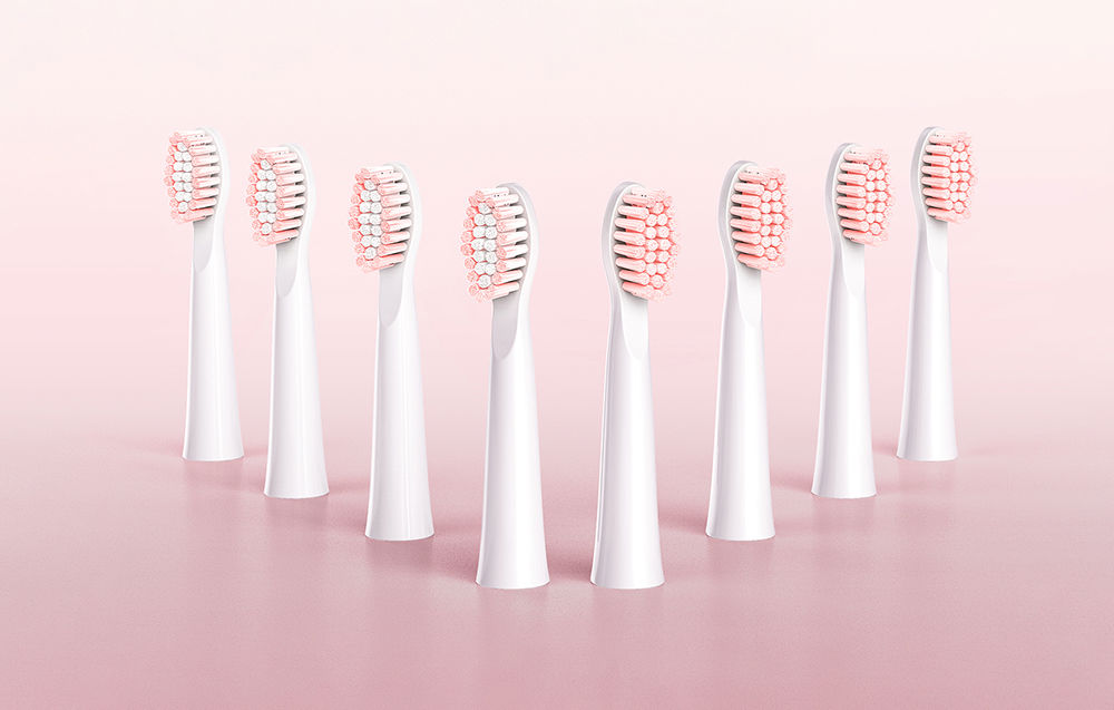 Toothbrush tips FairyWill E11 (white)