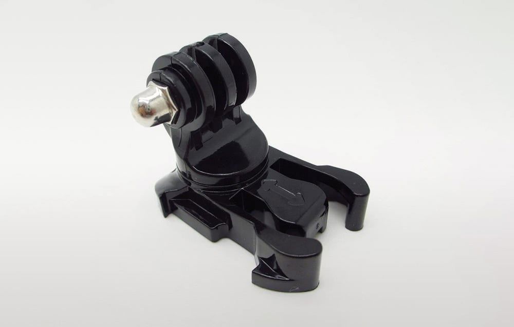 J-Hook 360-degree rotating clamp for sports cameras