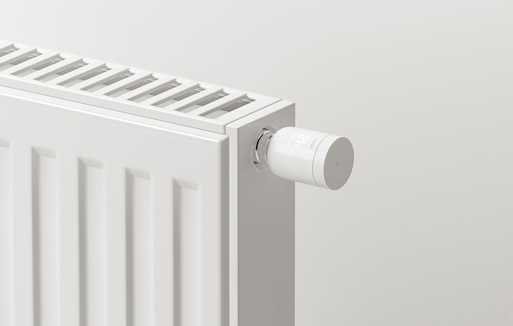 ZigBee thermostatic head IMOU IOT-TRV1-EU + 6 adapters