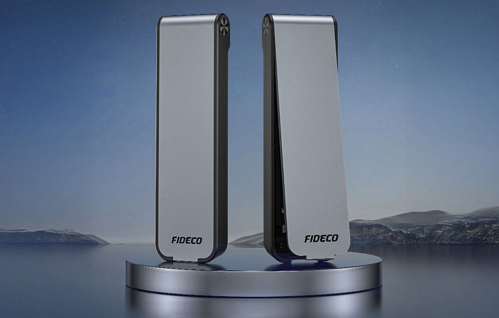 FIDECO M210CP Grey M.2 NVMe SSD Enclosure 10Gbps (USB-C/USB 3.2)