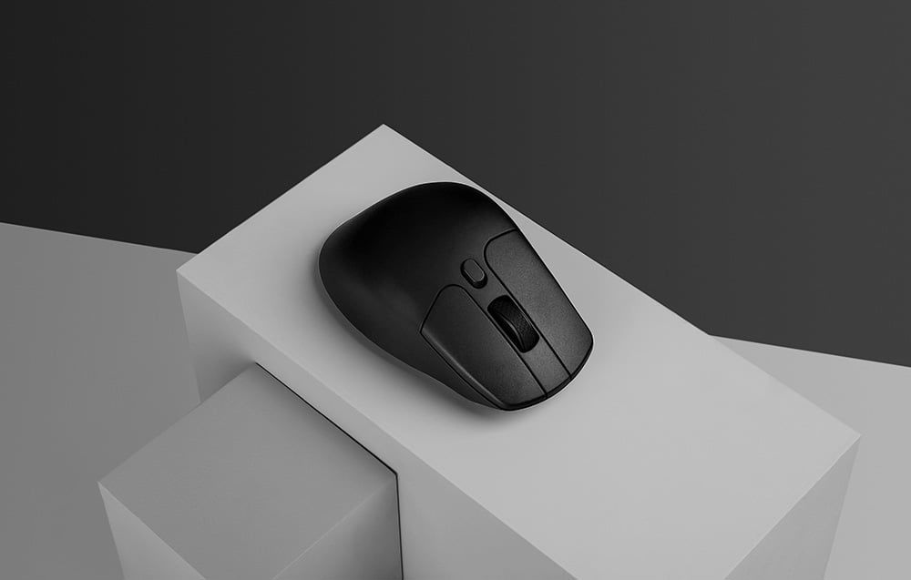 Keychron M6 Wireless Ergonomic Mouse (black)