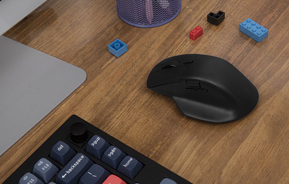 Keychron M6 Wireless Ergonomic Mouse (black)