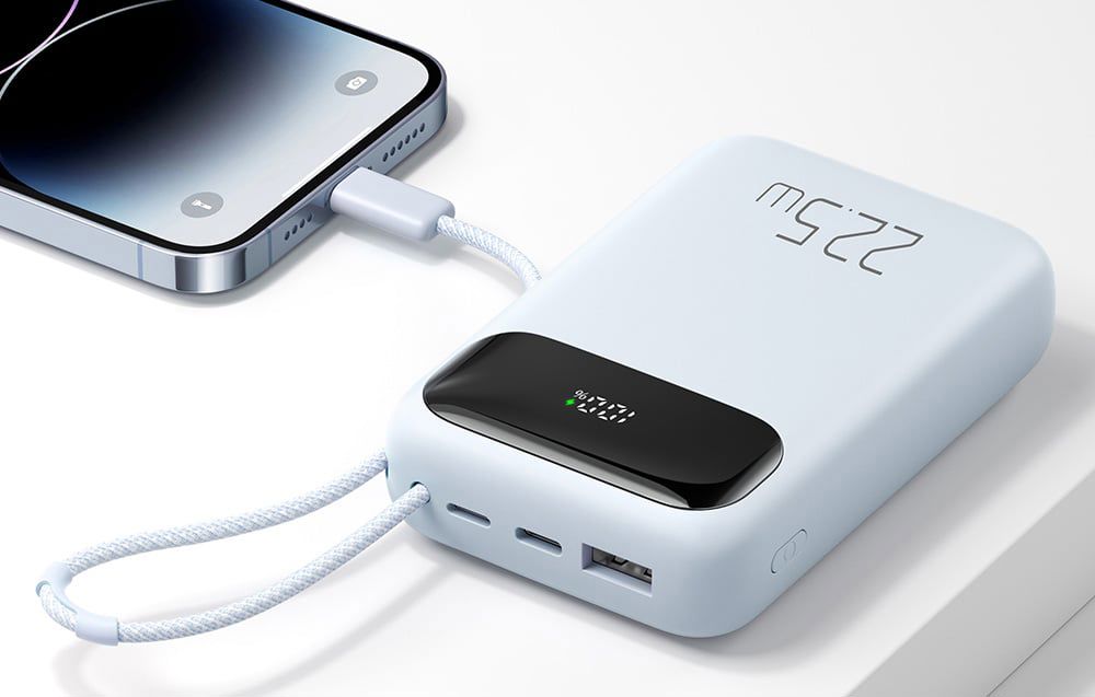 Mcdodo Power Bank MC-3254 10000mAh, 22.5W, for Light (blue)