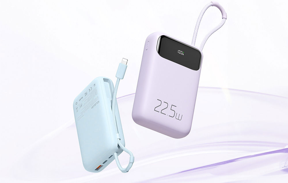 Mcdodo Power Bank MC-3254 10000mAh, 22.5W, for Light (blue)