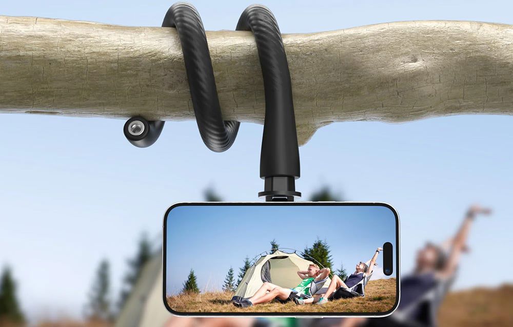 TELESIN flexible mount for phones (black)