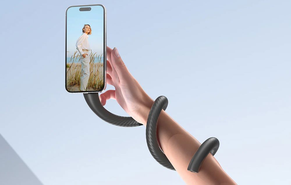 TELESIN flexible mount for phones (black)