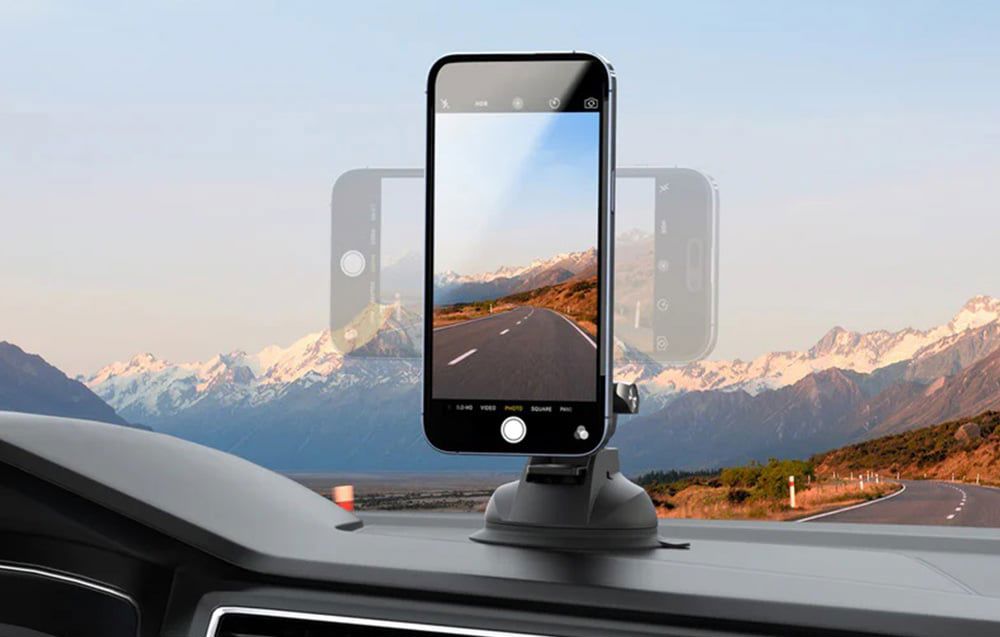 TELESIN suction cup mount for smartphone