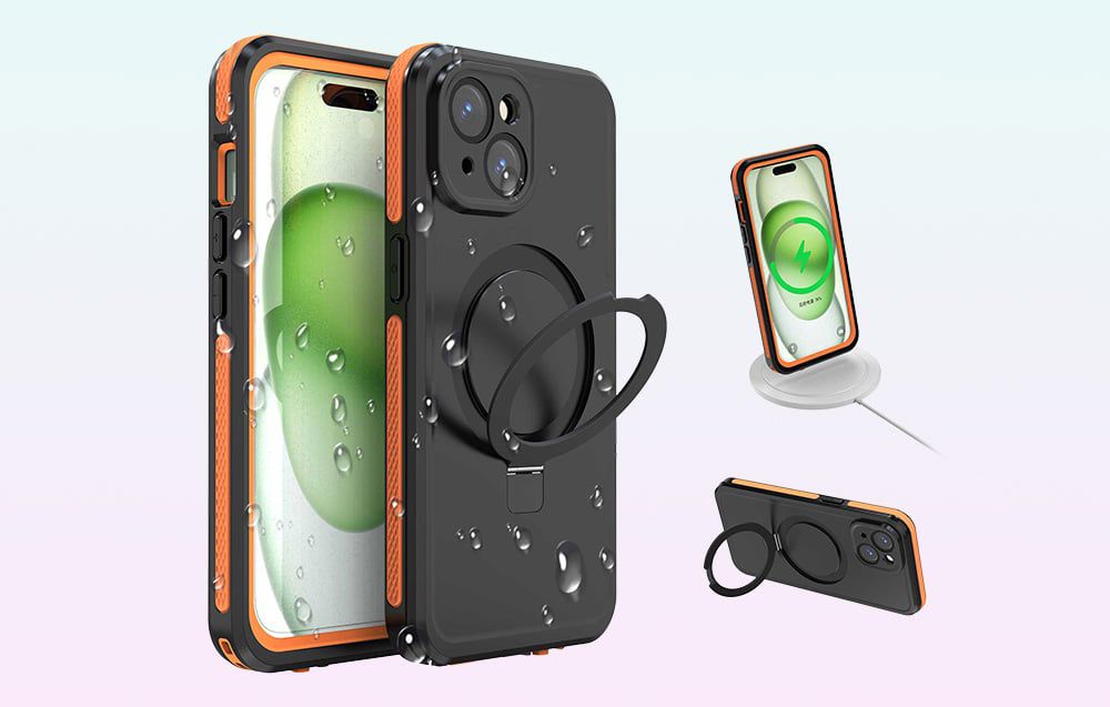 Telesin waterproof case for iPhone 15