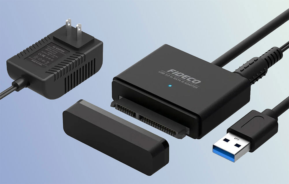 FIDECO PL2535A-P HDD/SSD Adapter (USB 3.0, SATA)