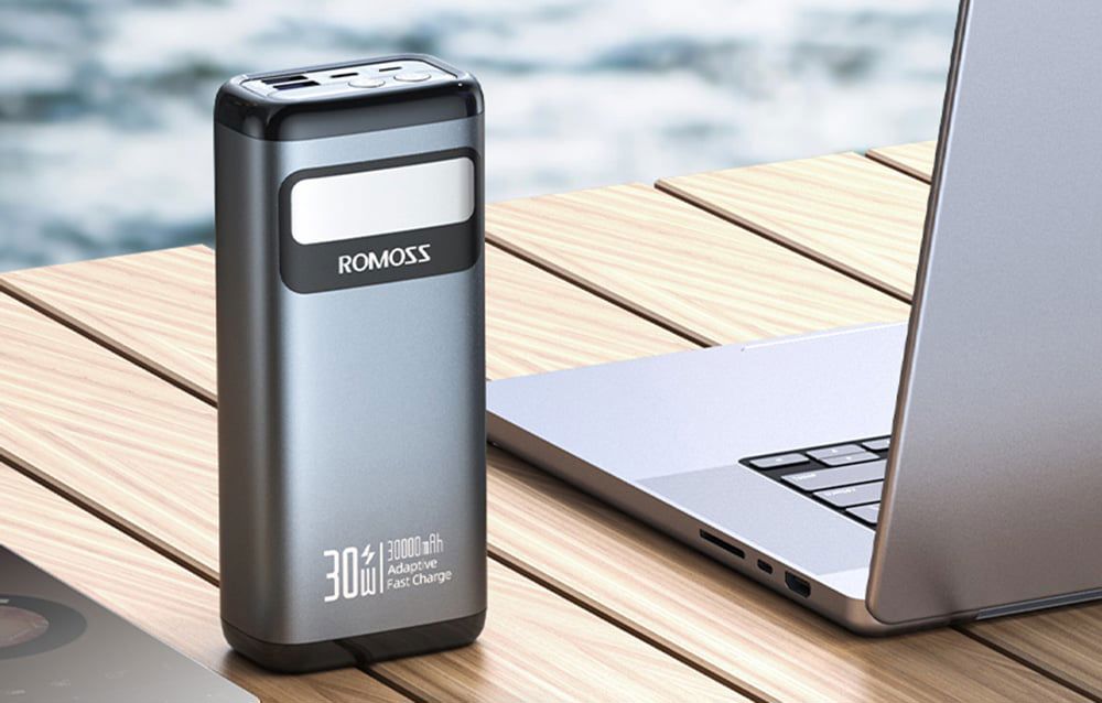 Powerbank PMT30 Romoss 30000mAh 30W (black)