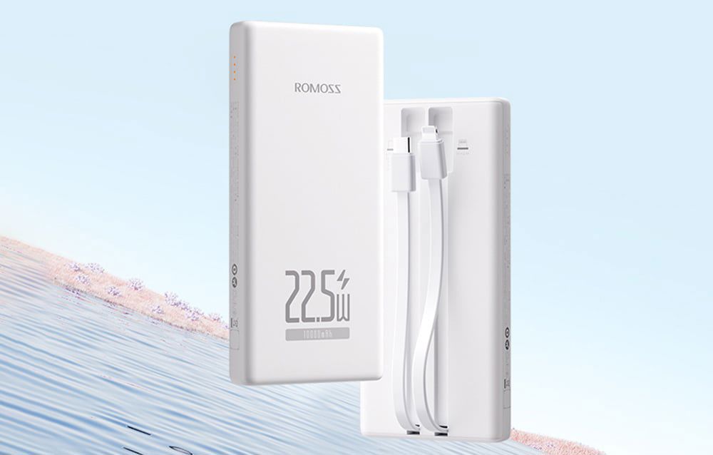 Powerbank Romoss PRC10 10000mAh 22.5W (white)