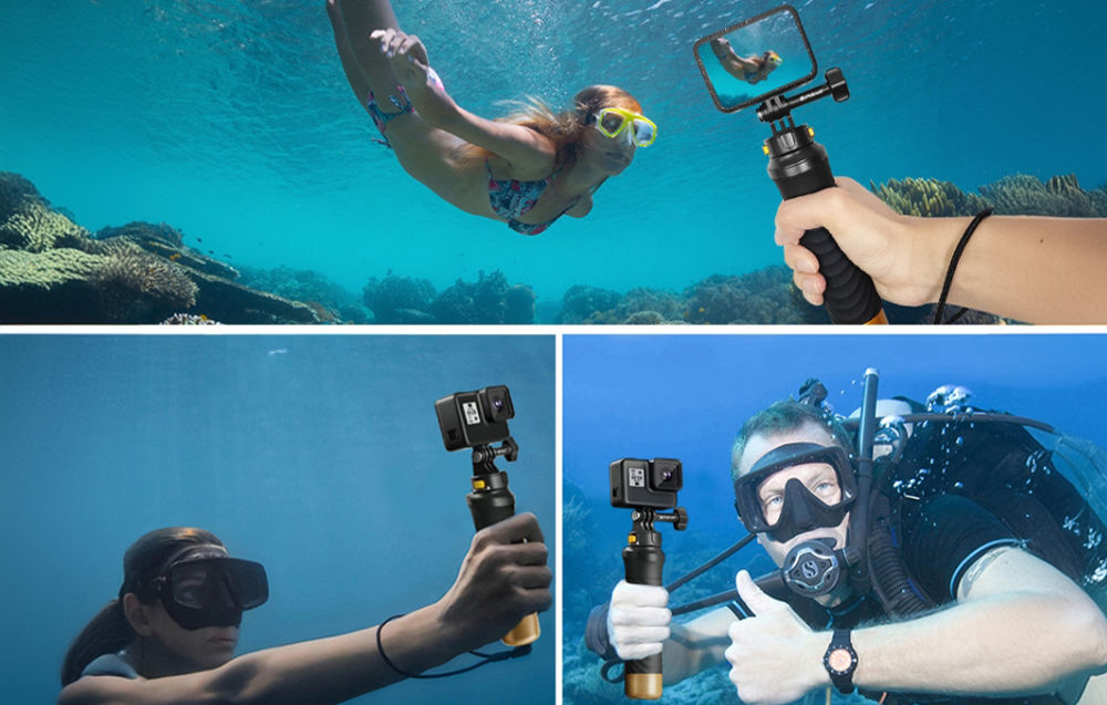 Puluz buoyancy mount for sports cameras