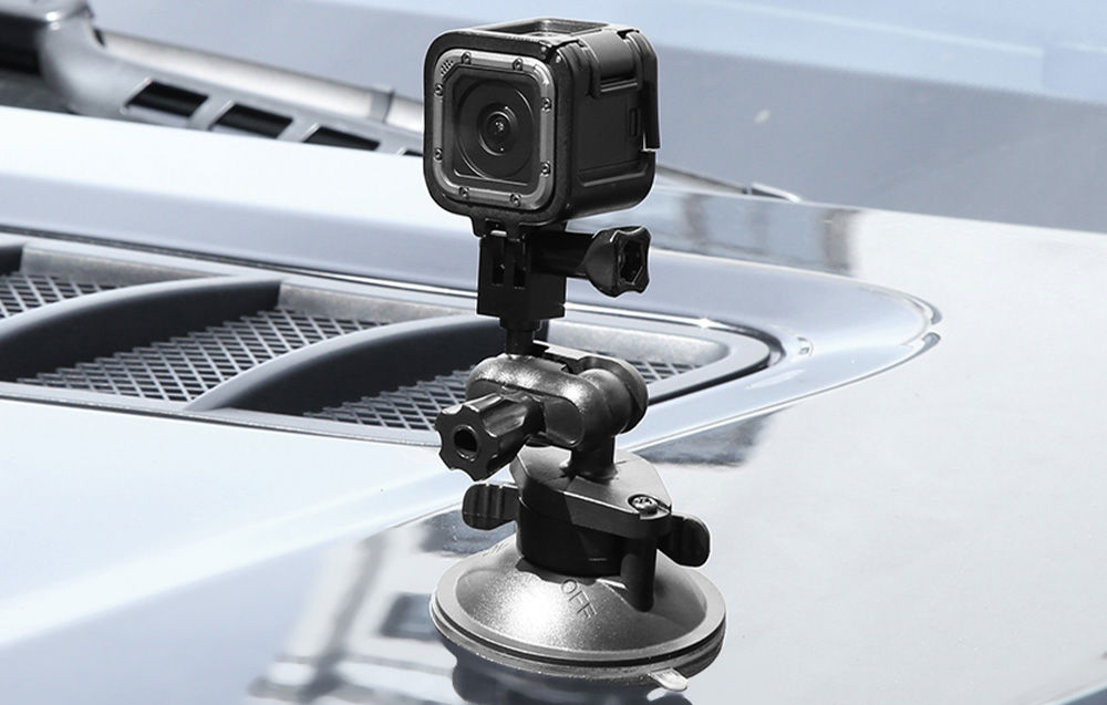 Magic Arm Suction Cup Mount PULUZ (Black) (PU545B)