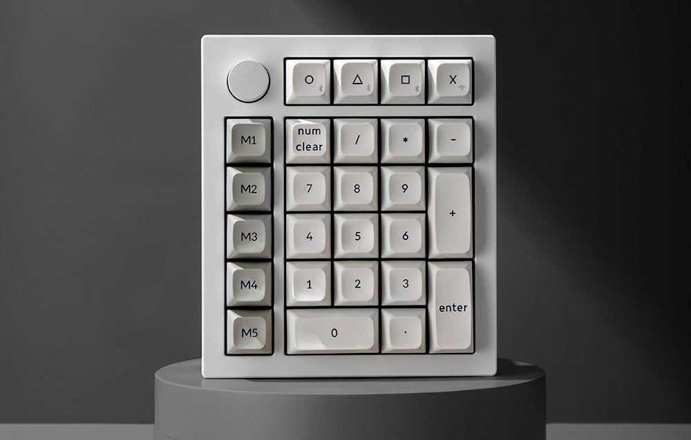 Keychron Q0 Max RGB QMK/VIA Knob Version numeric keypad (black)