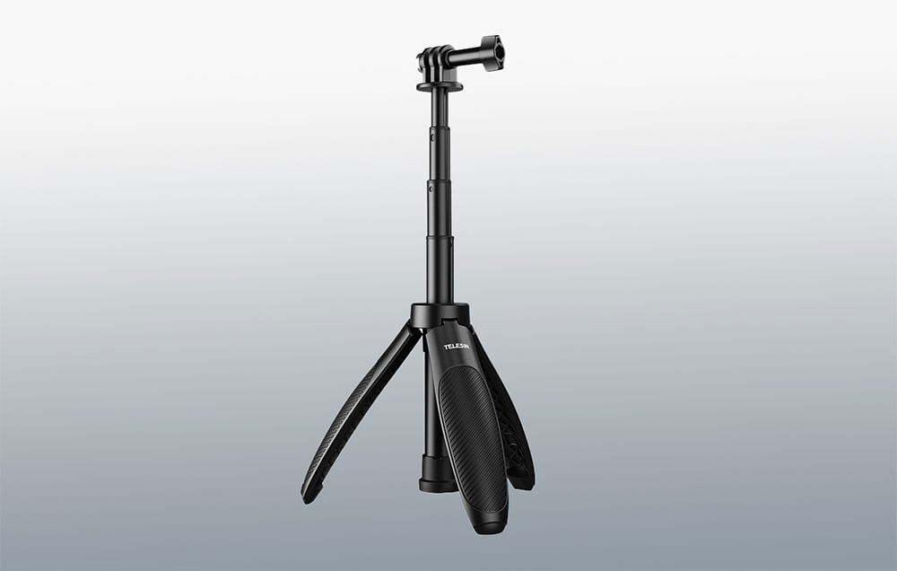 TELESIN mini tripod/selfie stick for sports cameras