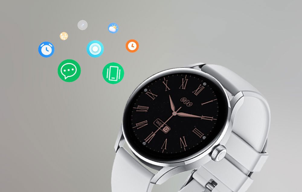 QCY Elite smartwatch (silver)