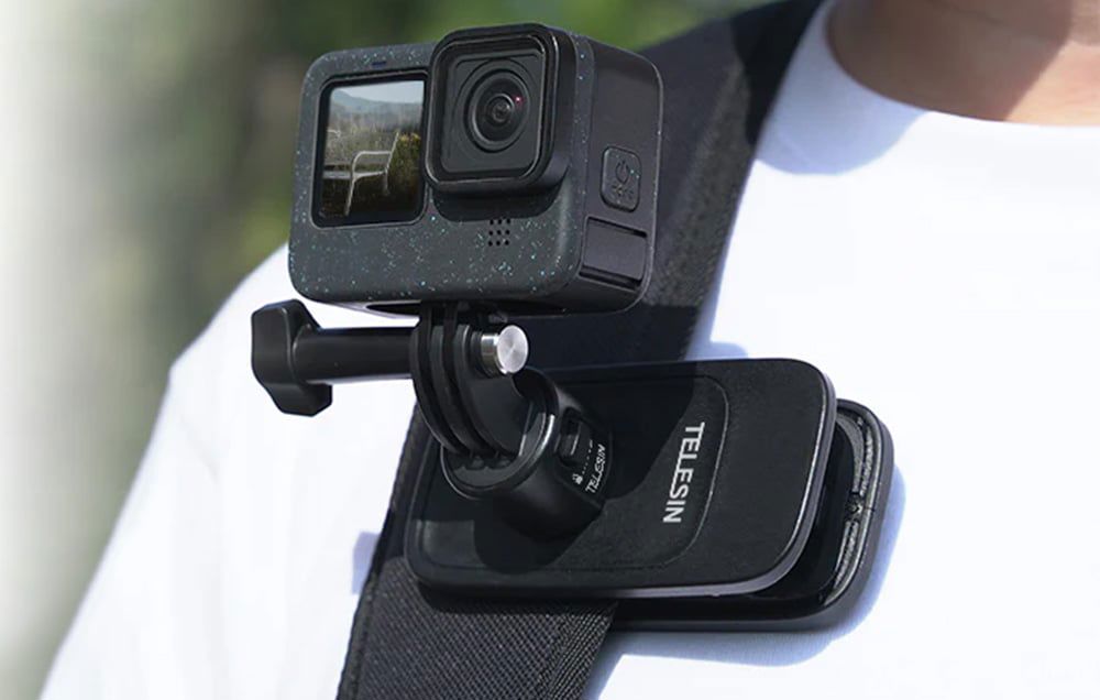 TELESIN backpack mount for sports cameras