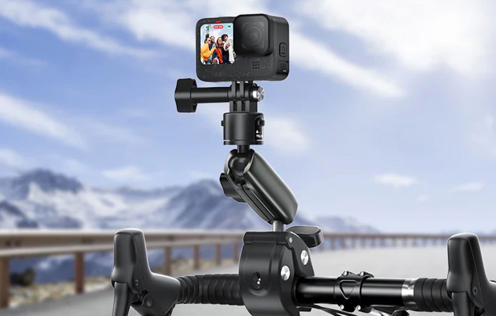 Telesin handlebar mount for sports cameras