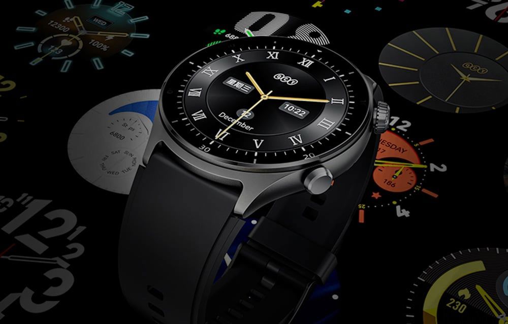 QCY S7 smartwatch (black)