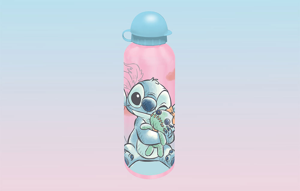 Water bottle 500ml Stitch ST00057 KiDS Licensing (pink)