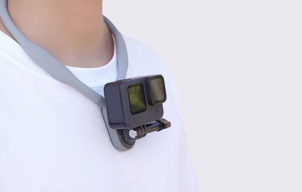 TELESIN neckband for sports cameras and phones