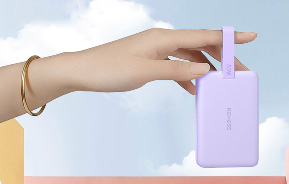 Powerbank Romoss WMS10 10000mAh 30W (purple)